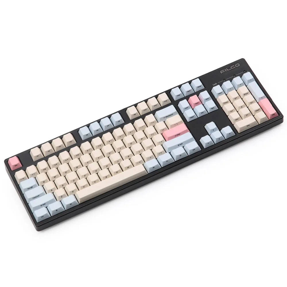 Младенческий keycap боковой принт вишни профиль PBT краситель sub 108 клавишей для