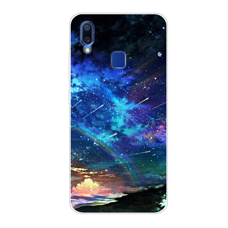 Мультяшный чехол Vivo Y93 lite Мягкая силиконовая задняя крышка для телефона Y 93 VivoY93