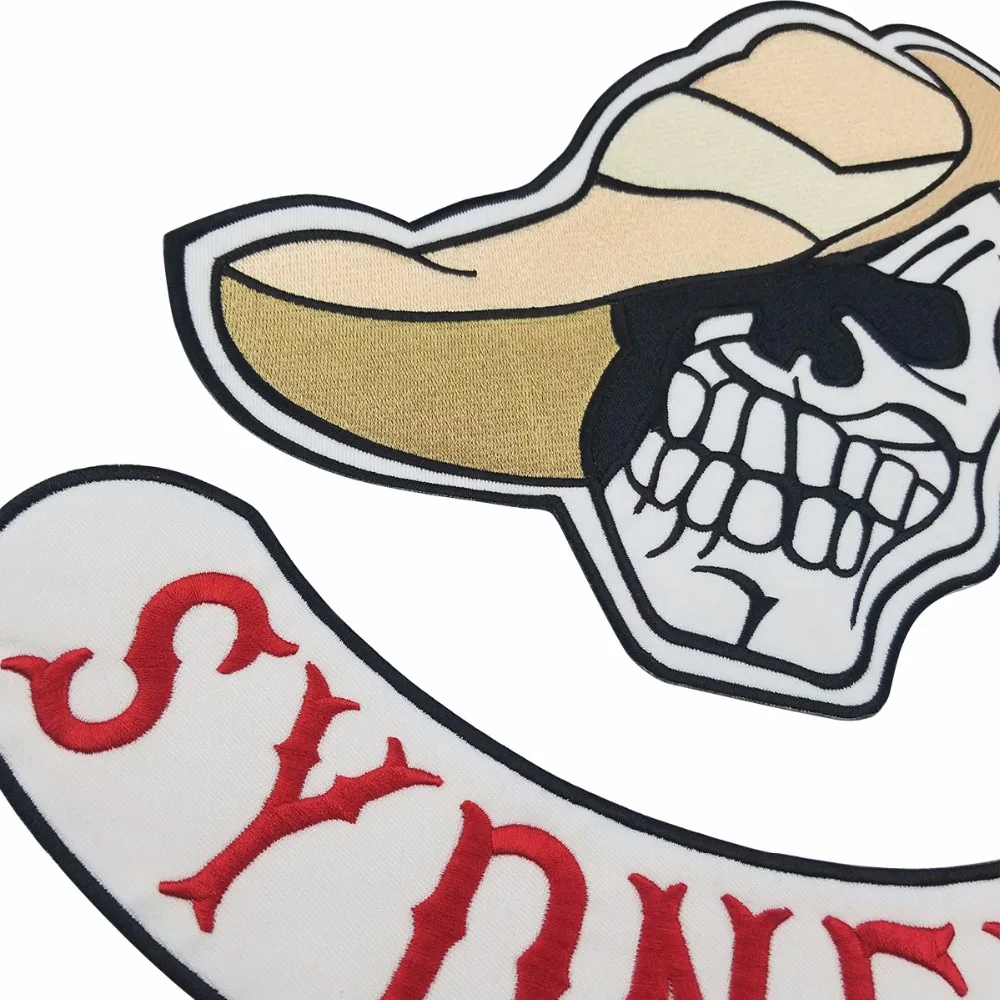 G0446 GRAVE DIGGERS MC Club Biker Vest Embroidered Badge Patch (4)