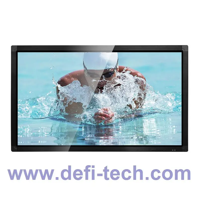 DefiLabs 50 дюймов 2 точки ИК сенсорный экран монитор ОС Android 4,4