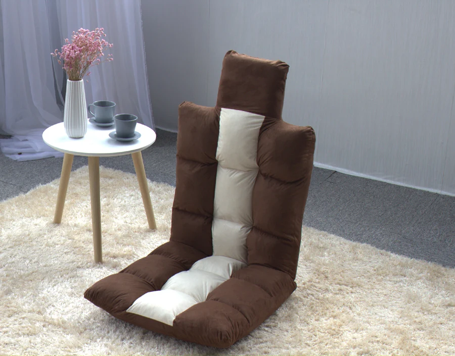 

Adjustable Lazy Couch Bedroom Leisure Single Foldable Floor Chair Computer Backrest Floor Sofa for Meditation Gaming Watching TV