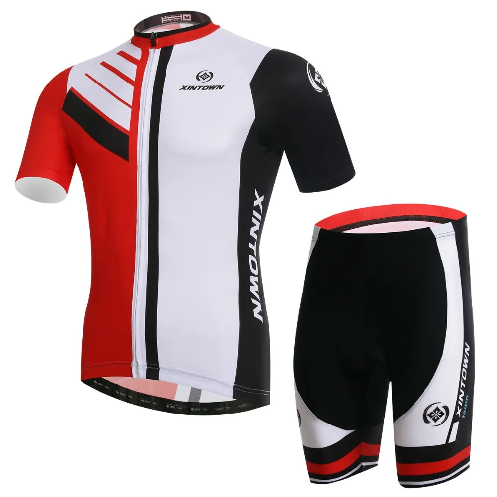 red and white cycling jersey