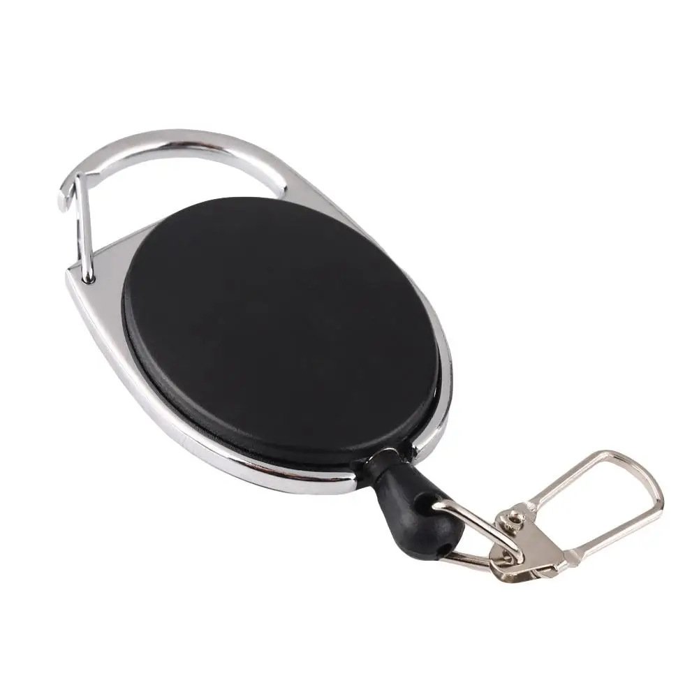 

Retractable Key Chains ABS Anti-Lost Keychain Keyring Key Holder Outdoor Climbing Carabiner