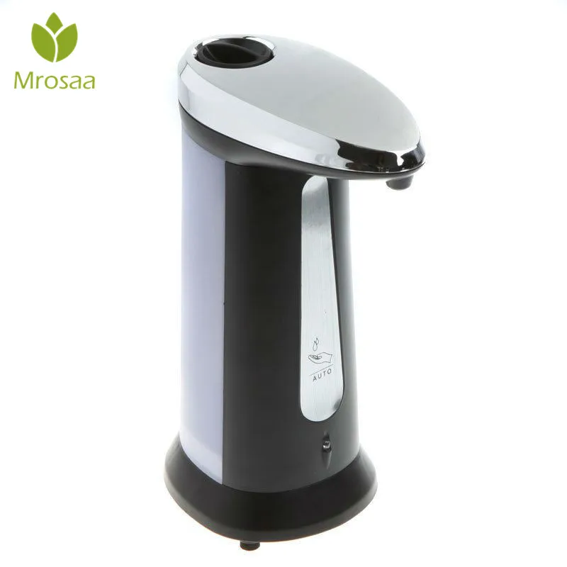 

400ml Automatic Liquid Soap Dispenser Smart Sensor Touchless ABS Hand Sanitizer Dispensador for Kitchen Bathroom Products