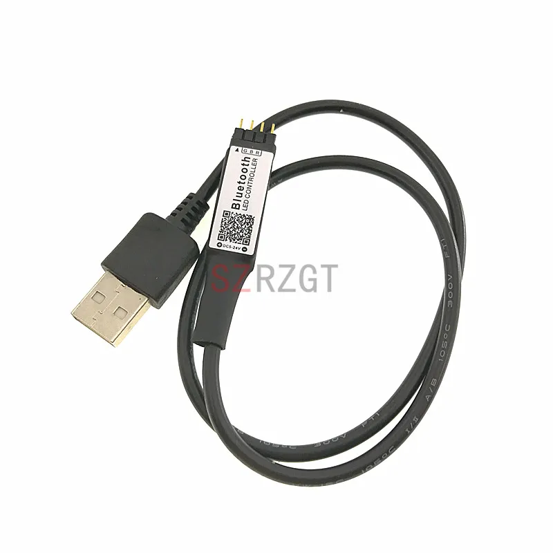 

Mini 5V USB Wifi RGB Bluetooth Controller LED Strip Light Controller Dimmer With 4pin RGB RGBW By IOS / Android Phone APP