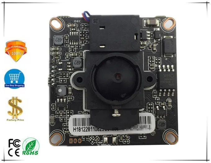 Sony IMX323 + 3516E H.265 HD IP Камера зарядная Модульная плата с мини-объектив 1080 P 1920*1080
