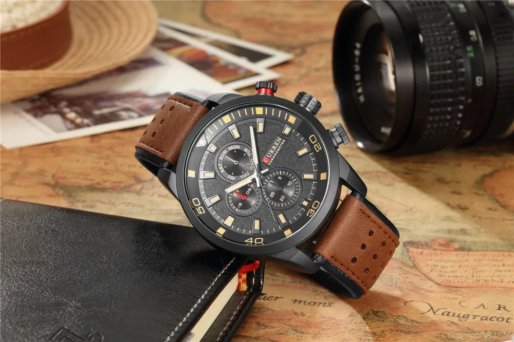 Kaufen CURREN top marke design neue mode casual kühle sport mann uhr military armee business handgelenk quarz männlichen luxus geschenk uhr