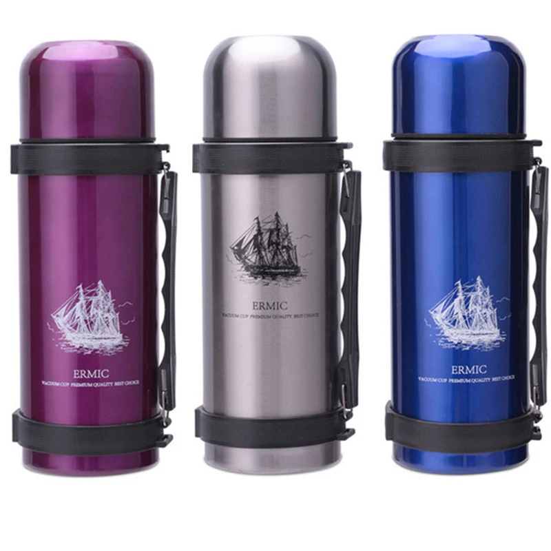 Insulated Vacuum Large Capacity Outdoor Tour Kettle Travel Pot