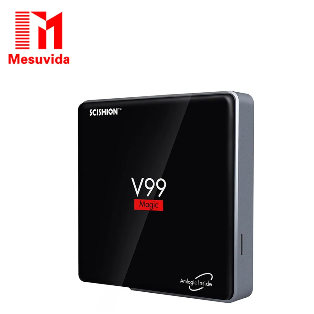 ФОТО MESUVIDA SCISHION V99 Android Smart TV Box 2G 16G Box Set top Amlogic S912 Octa Core Dual Band WiFi Bluetooth4.0 3D Media Player