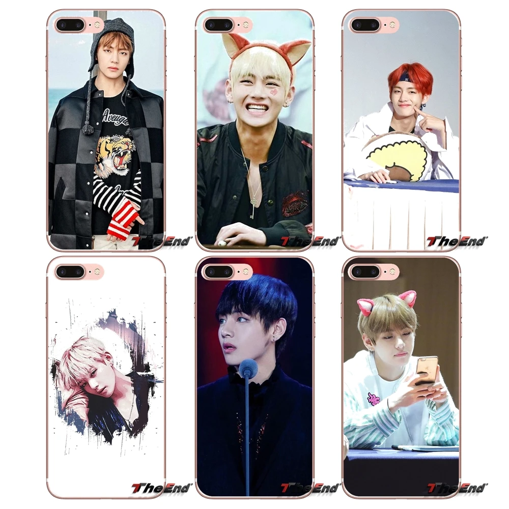 Чехол для мобильного телефона Apple iPhone X 4 4S 5 5S SE 5C 6 6s 7 8 плюс Plus plus Ким taehyung Bangtan