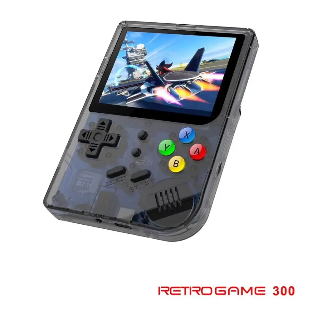 

3 Inch Video Game Console Mini Retro Game Pocket Hand-Held Game Player Game Console RG300 Retro Game Hand-held 16G Internal