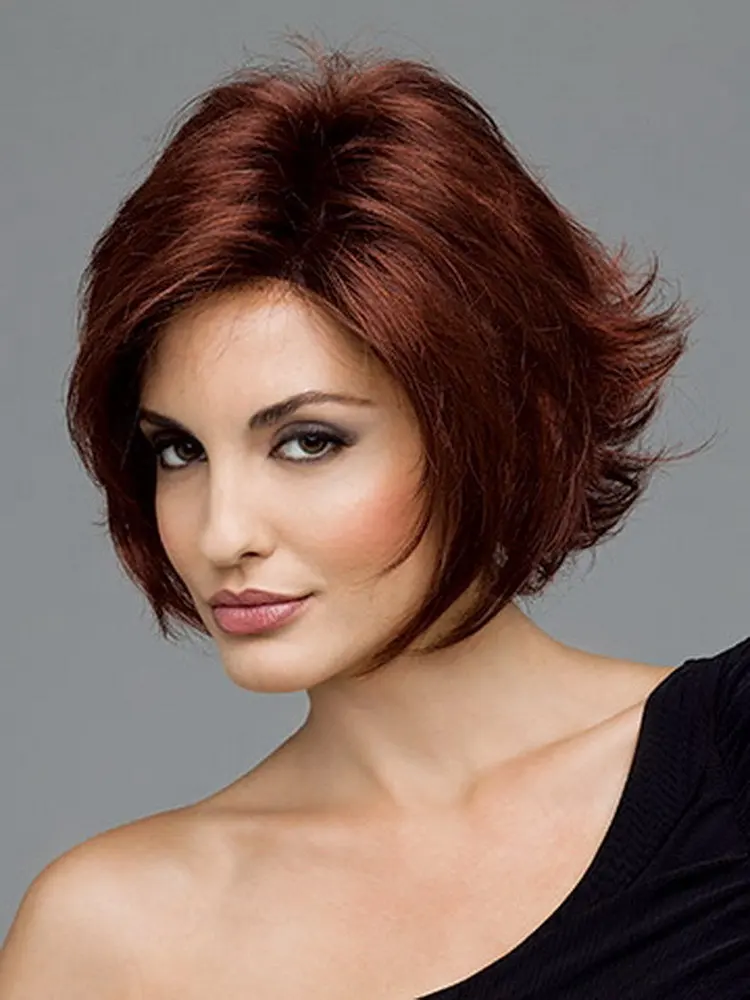 Hot Sale 2015 New Brand Stylish Sexy Short Haircuts Brazilian Exotic Curly Hair Wine Red Wig For Black Women Wig Hair Spray Wig Redhair Volumizer Wigs Aliexpress