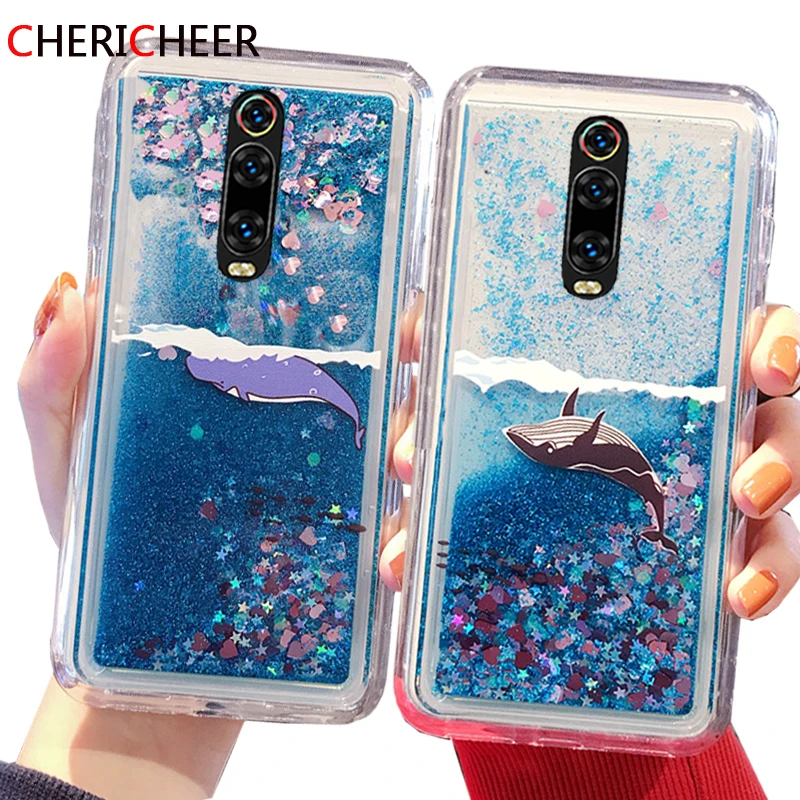 

Dolphin Liquid Case For Meizu M6 Note Case Whale Glitter Quicksand Case For Meizu M3 M5 Note TPU Dynamic Cover For Meizu M6 Note