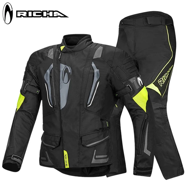 RICHA Motocross suit protection pad Winter motorcycle jacket motocross ...