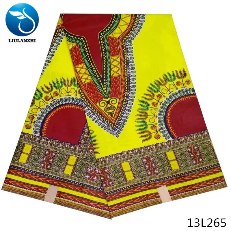 LIULANZHI африканская восковая ткань желтая tissu нигерийская полиэстер настоящая с