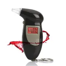 Тестер алкоголя с мундштук цифровой дисплей жидкокристаллический дисплей полицейский тестер алкоголя Алкотестер тестер алкоголя тестер