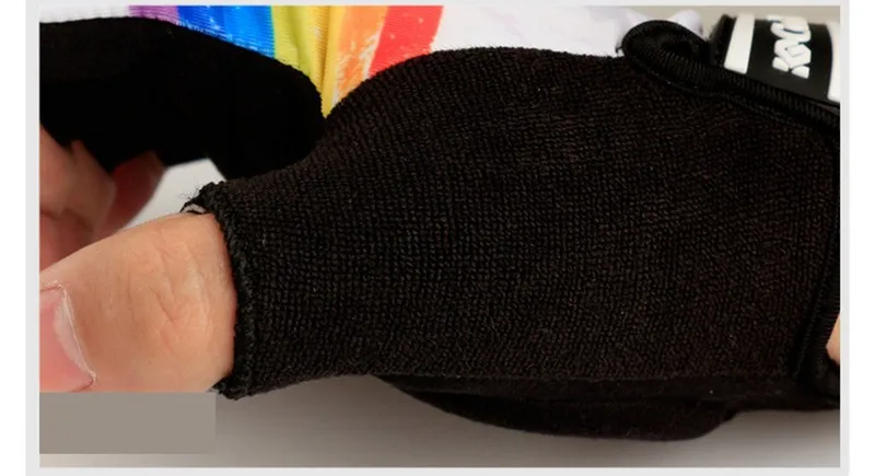 2016 Brand Sport Gloves Summer MTB Bicycle Half Finger Cycling Gloves Gel Pad Breathable Anti Shock for Moto Road Riding Mittens (8)