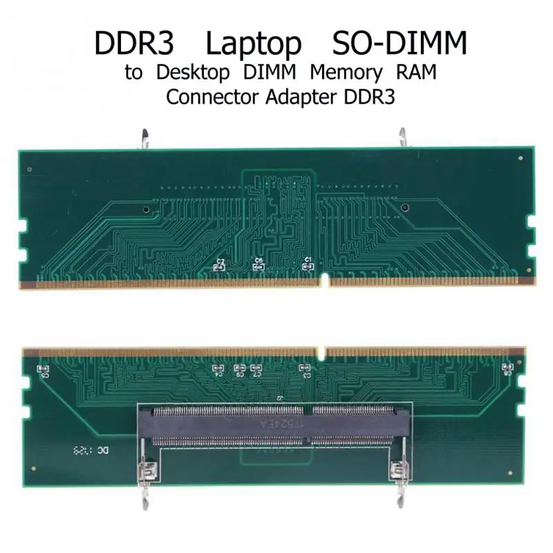 DDR3 SO DIMM к настольному адаптеру DIMM разъем адаптера памяти карта 240 до 204P компьютерная карта памяти#5