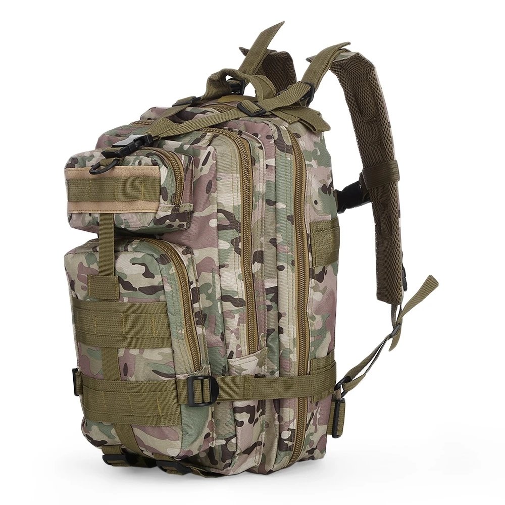 30л охотничий рюкзак Molle 3P Тактическая Военная Сумка Камуфляжный армейский Swat рюкзак мужской походный рюкзак для путешествий наружный штурмовой пакет - Цвет: CP