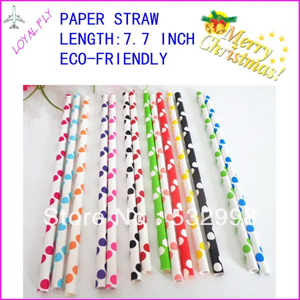 

paper drinking straws1200pcs/lot striped paper party straws, enviromental party drinking straws, 140 kinds color