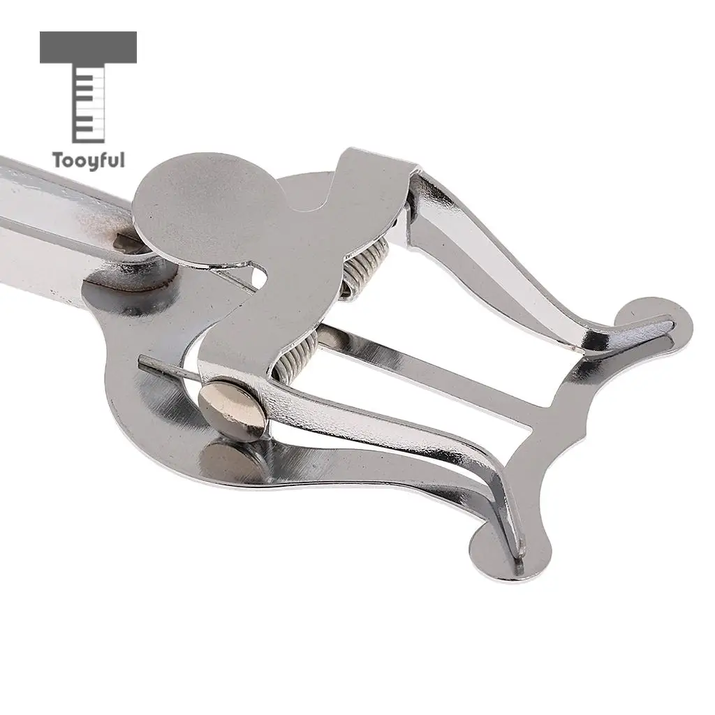 Trumpet Marching Lyre Clamp-On Metal Holder for Musical Instrument Accessory