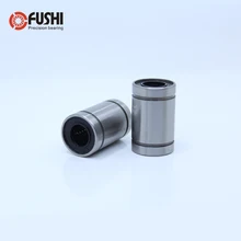 Douilles de mouvement linéaire, Standard, 10 pièces, LM3UU LM4UU LM5UU LM6UU LM8UU LM10UU, ABEC-1