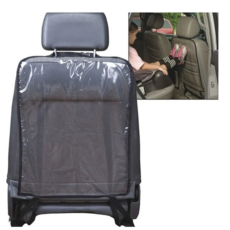 

Transparent Car Children Kick Mat Auto Seat Protector Back Anti Mud Cover Automobile Kicking Dustproof Pad Interior Accessories