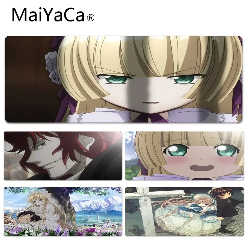 

MaiYaCa Top Quality GOSICK Beautiful Anime Mouse Mat Size for 30x60cm 30x90cm Rubber Mousemats