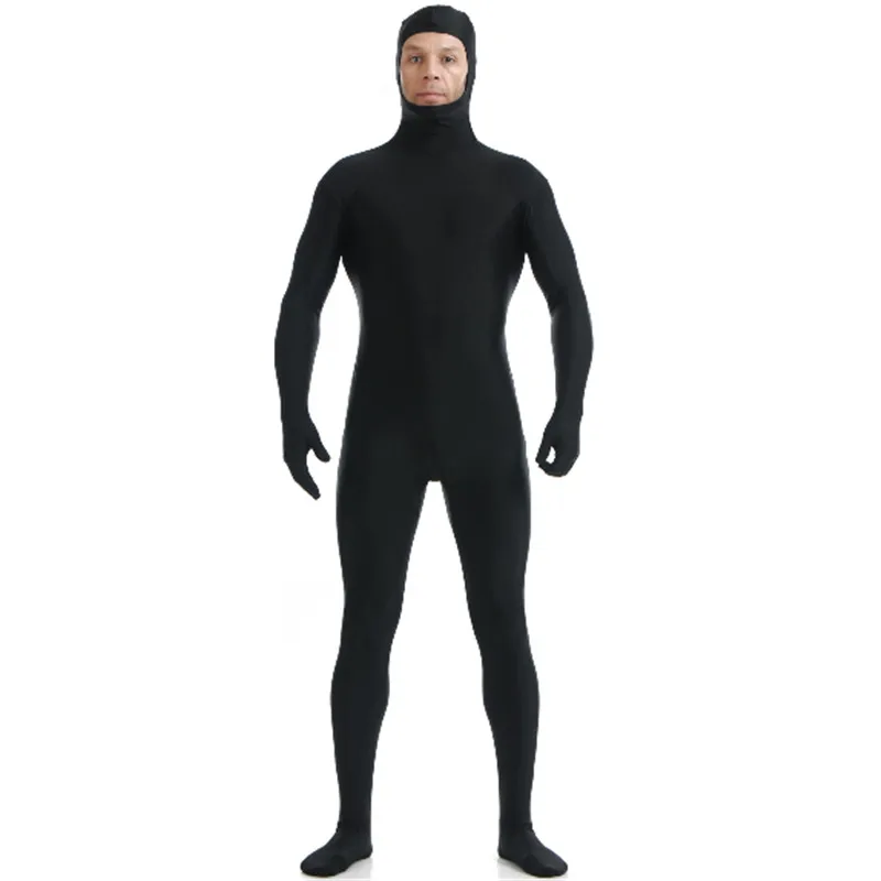 High Quality Full Body Open Face Zentai Suit Mens Lycra Nylon Custom ...