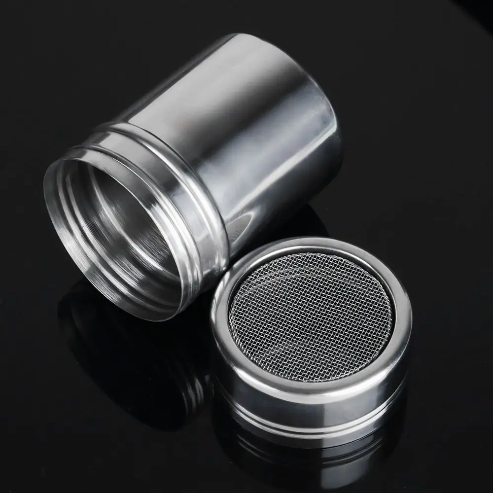 Chocolate Shaker For Coffee 1pc Stainless Steel Chocolate Shaker Cocoa Flour Icing Sugar Powder