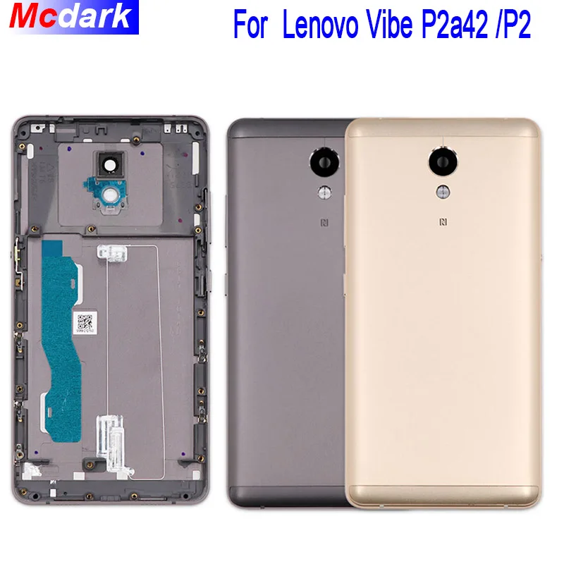 

For Lenovo Vibe P2a42 P2C72 Battery Case with Heat Dissipation Replacement Slim Protective Battery Cover For Lenovo P2