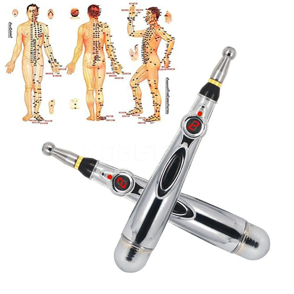 

Electronic Acupuncture Pen Electric Meridians Laser Therapy Heal Pen acupuntura material Meridian Energy Relief Pain massager