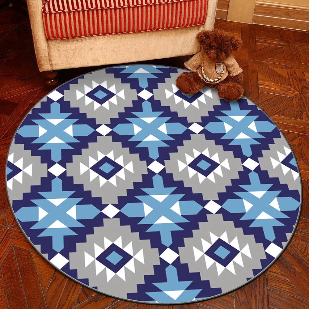 Zeegle Flannel Computer Chair Floor Mats Nordic Style Round Carpet For Living Room Anti-slip Kids Bedroom Capet Baby Play Mats Zeegle Flannel Computer Chair Floor Mats Nordic Style Round Carpet For Living Room Anti-slip Kids Bedroom Capet Baby Play Mats