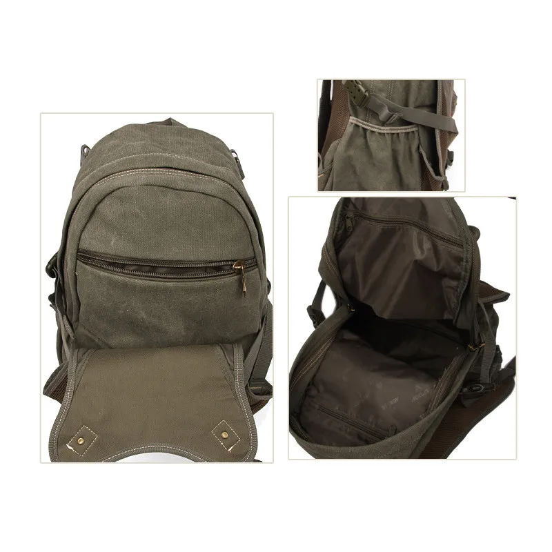 AERLIS, женский, мужской, кожаный, Холщовый, для путешествий, ноутбука, школы, колледжа, через плечо, дневной рюкзак, винтажный, комбинированный, контрастный, цветной рюкзак 6220