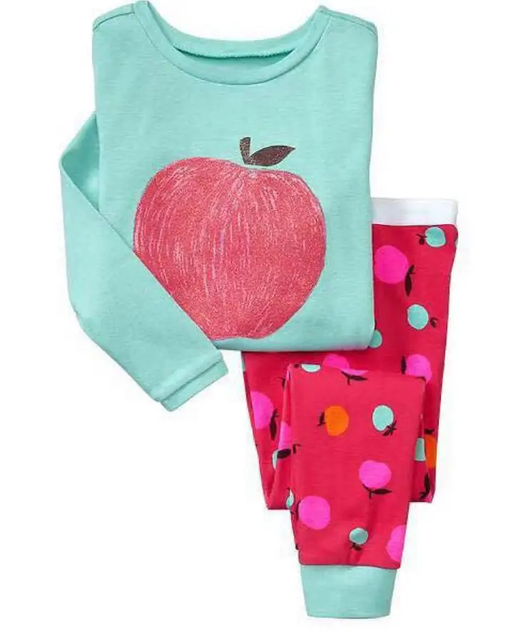 

Cartoon Pajamas For Girls Boys Toddle Newborn Baby Pyjama Cotton Nightwear 2pcs Clothing Set Cute Animal Pyjamas Kids Sleepwear
