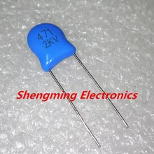 100 шт 2KV 471K 470PF 2000V высоковольтные керамические конденсаторы