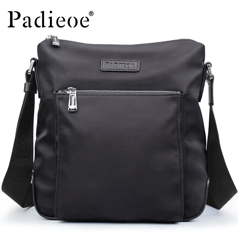 

Padieoe Waterproof Men's Nylon Shoulder Bag Fashion Casual Male Crossbody Bag Ultra Light Nylon Messenger Bag Handbags