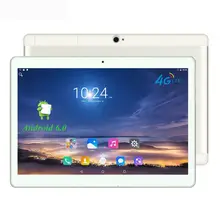 4G Lte Android 6.0 Tablet PC 10 Pulgadas 1920×1200 IPS Quad Core 2 GB RAM 16 GB ROM Dual SIM Card LTD FDD Phone Call 10 “Phablet