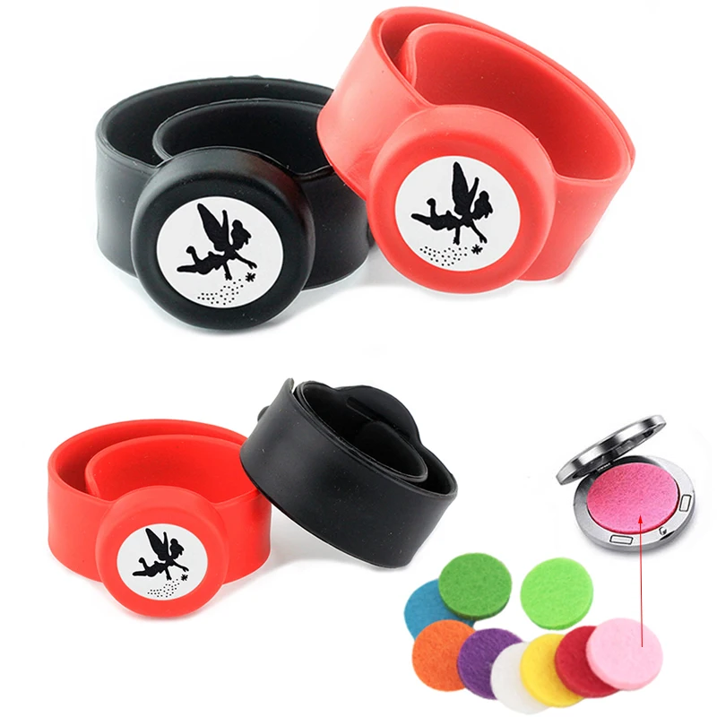 

Fairy Mosquito Repellent Bracelet Essential Oil Diffuser Bracelet Children Men Women Perfume Silicone Adjustable Bracelet