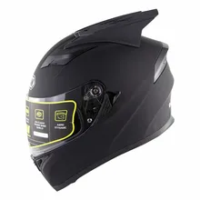 SOMAN 960 ECE мотоциклетный шлем с роговыми плавниками двойной