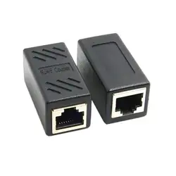 RJ45 Женский кабель для сетевого подключения Splitter Разъем головка для переноса RJ45 адаптер переходник