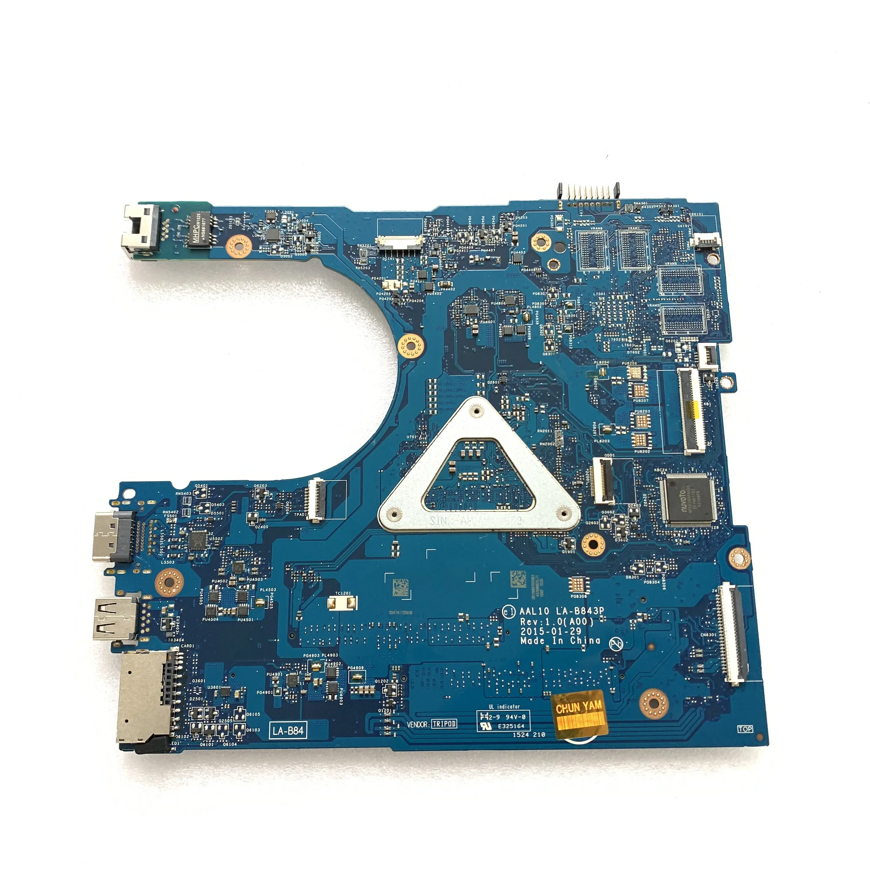 KEFU CN-0G0NCN G0NCN для Dell VOSTRO 3458 3558 материнская плата для ноутбука AAL10 LA-B843P REV: 1,0(A00) I5-4210U материнская плата с портом VGA
