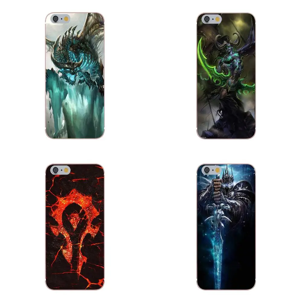 

TPU Cell Phone Case Cover For Xiaomi Mi6 Mi 6 A1 Max Mix 2 5X 6X Redmi Note 5 5A 4X 4A A4 4 3 Plus Pro 30 World Of Warcraft