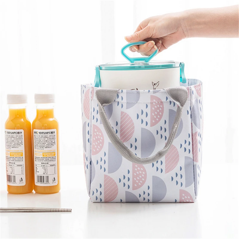 

2019 Portable Lunch Bag New Lovely Animals Thermal Insulated Lunch Box Cooler Bag Picnic Pouch Lunch Container Food Storage Bags