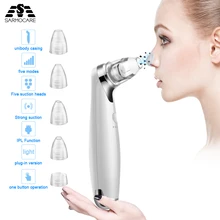 2 шт. удаления угрей лицо поры Пылесосы для автомобиля всасывания Comedo Очищение лица инструмент Diamond Дермабразия кожи ухаживающее косметологическое оборудование