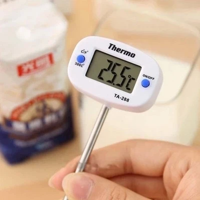 

Stainless Steel Insert Thermometer Liquid Thermometer Food Thermometer