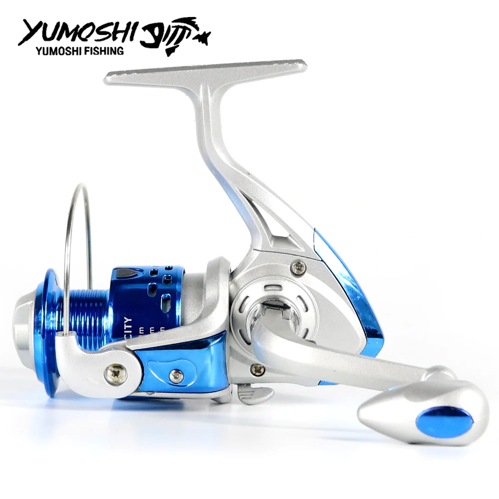 Yumoshi Fishing Reel Carp Spinning Reel Carbon Front 1000-7000 series pesca 5.5:1 12BB Spool Sea Boat Reel