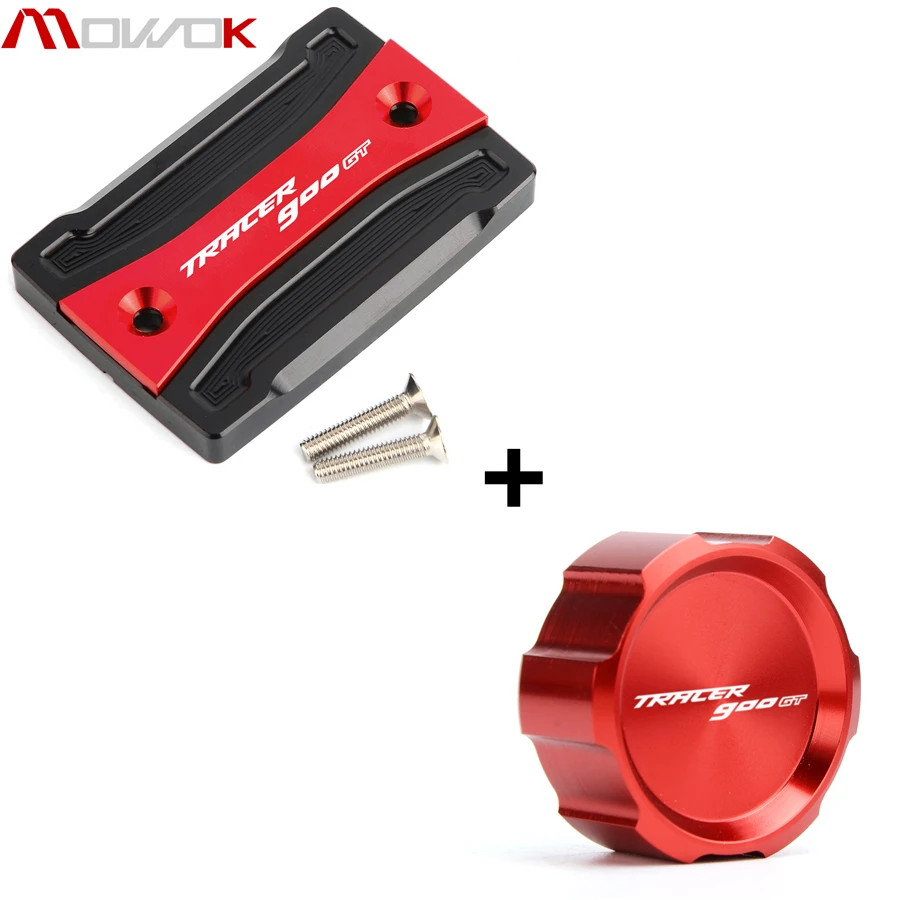 

Motorcycle CNC Front & Rear brake Fluid Cilinder Master Reservoir Cover Cap For Yamaha TRACER 900 GT TRACER 900/GT 2018 2019