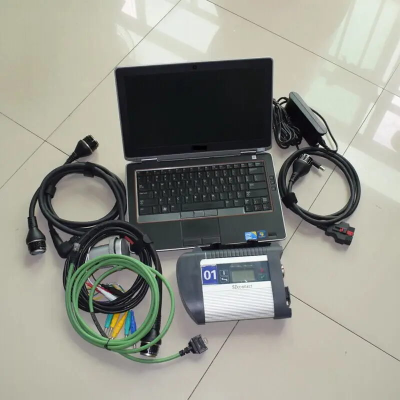  Top Verkauf mb star c4 sd schließen diagnose tool + neueste software 201912 super ssd + e6320 lapto