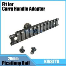 Тактический военный 20 мм страйкбол Carry адаптер рукоятки Weaver Picatinny Rail 12 Слот крепления для охоты